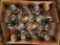 LOT OF 12 LARGE MARBLES AND FROGS