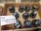 LOT OF 10 LARGE BLUE BOY MARBLES