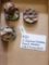 LOT OF 2 INDIAN SUMMER MARBLES