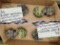 3 RDR LARGE MARBLES AND BASES