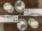 4 SULFIDE MARBLES
