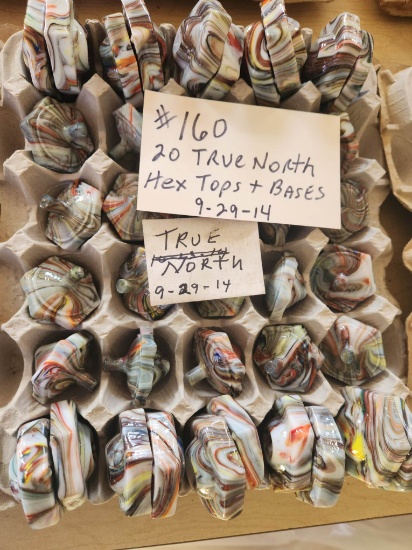 20 TRUE NORTH HEX TOPS AND BASES