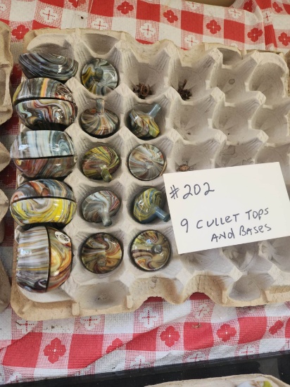 9 CULLET TOPS AND BASES