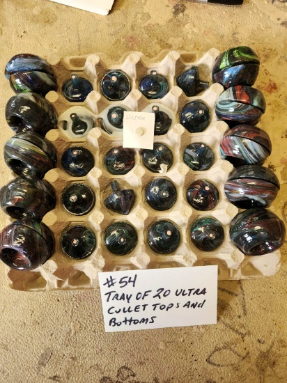 LOT OF 20 ULTRA CULLET TOPS AND BOTTOMS