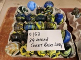 39 MARKED CULLET BASES ONLY