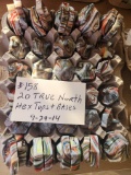 20 TRUE NORTH HEX TOPS AND BASES