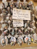 20 TRUE NORTH HEX TOPS AND BASES