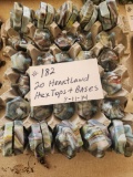 20 HEARTLAND HEX TOPS/BASES