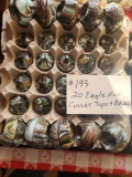 20 EAGLE RUN CULLET TOPS AND BASES