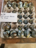 22 CULLET BASES AND 14 TOPS