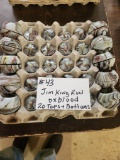 JIM KING RUN.  OXBLOOD 20 TOPS AND BOTTOMS