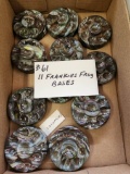 LOT OF 11 FRANKIE'S FROG BASES