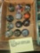 Tray of 12 Assorted Cullet tops and Emb bases