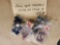 2 bags of Alox marbles with retail tags