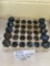 Blue Boys 20 Cullet tops and 20 embosed bases