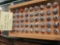 Case of 42 Presidents marbles & 3 Odd marbles