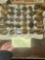 Tray of 20 Pennsboro Buddies 9-21-15 Hex tops and Emb bases