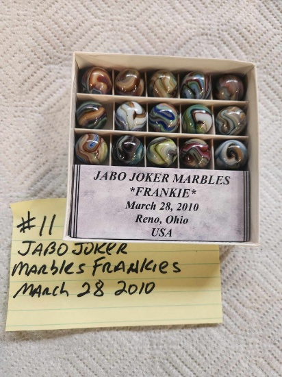 Jabo Joker 15 marbles Frankies March 28 2010