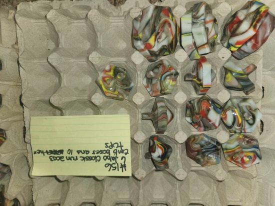 6 JAbo Classic run 2003 Hex tops and Emb bases