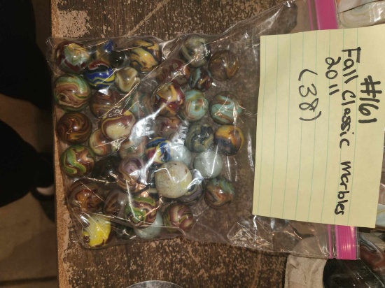 Set of 38 2011 Fall Classic marbles