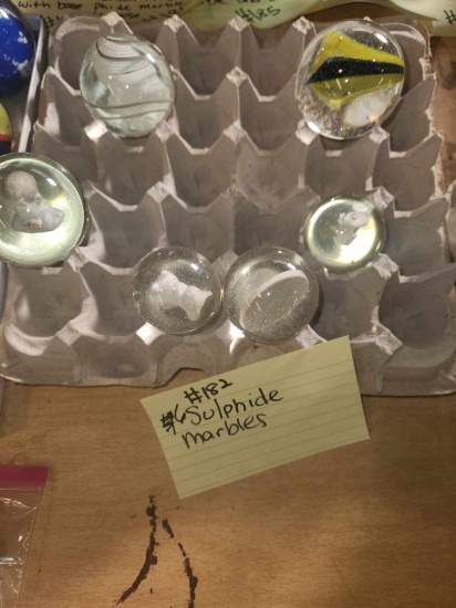 6 Sulphide marbles