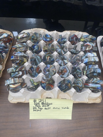 20 D.A.S. Buddies Fabb 2015 Hex tops and 20 Emb bases