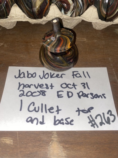 20 Jabo Joker Fall Harvest Oct 31 2005 Ed PArsons 20 Cullet tops and Embose