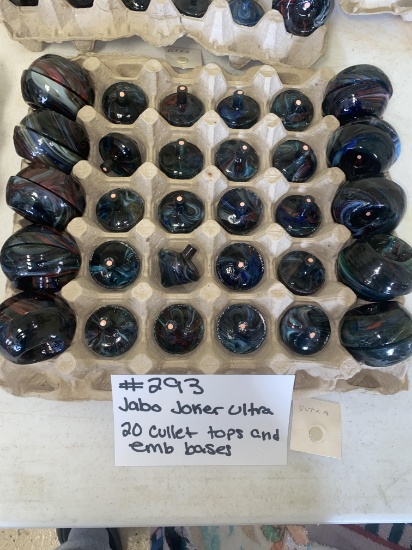 Jabo Joker Ultra 20 Cullet tops and 20 embosed bases