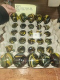 20 JAbo Joker Aces Cullet tops and Emb bases
