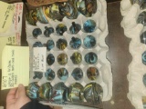 20 What a Tribute Cullet tops and Emb bases