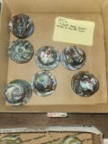5 XX5 Cullet tops with 7 Emb bases