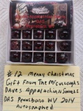 Daves Appalachian Swirl 15 marbles Sealed as a gift & autographed
