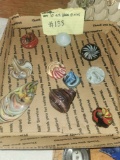 10 Art Glass pieces