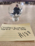 Chicken Sulhide marble with base