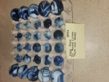 20 Jabo Alox Cullet tops and Emb bases