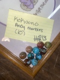 10 Kokomo Andys marbles