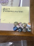 8 Assorted marbles