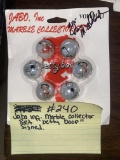 Jabo inc marble collector set Betty Boop autographed