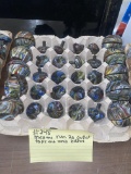 20 Megans Run Cullet tops and 20 Emb bases