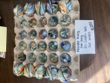 20 Marble King Jim King Cullet tops with Embosed bases