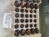 20 Jabo Joker Fall HArvest Cullet tops and 20 Embosed bases