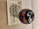21/2 inch Art glass marble