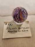 21/2 inch Art glas marble