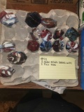 8 JAbo Eclipse cullet tops and 11 Emb bases
