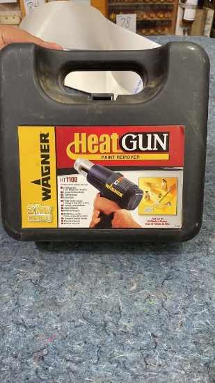 Wagner hear gun and accessories with case
