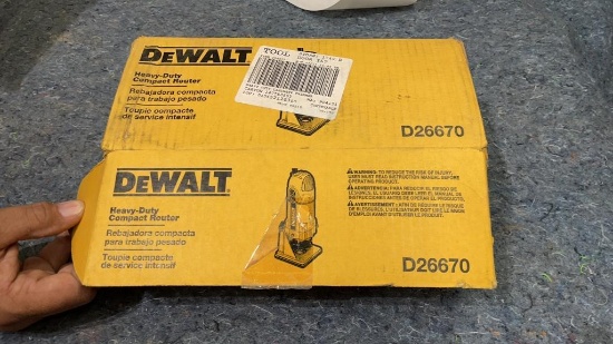 Dewalt heavy duty compact router