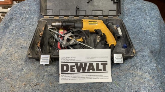 Dewalt corded hammer drill