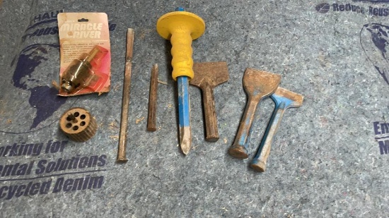 Lot of Chisels