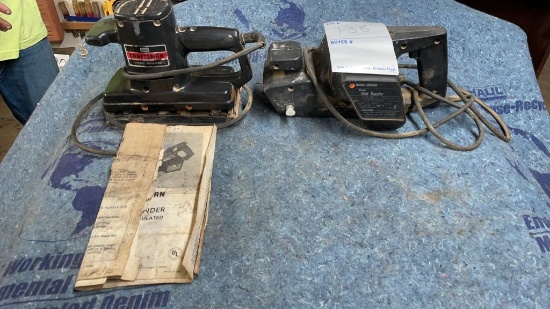 Black and decker belt sander and craftsman sander