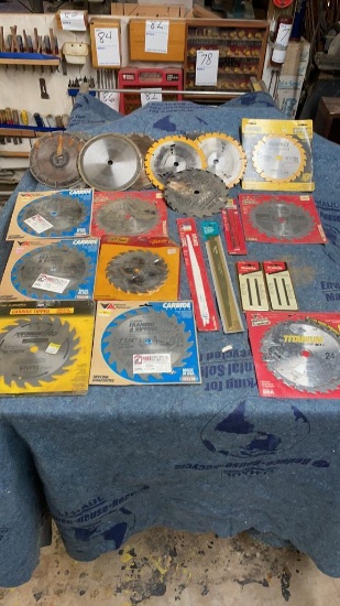 Circular saw blades and saws-all blades